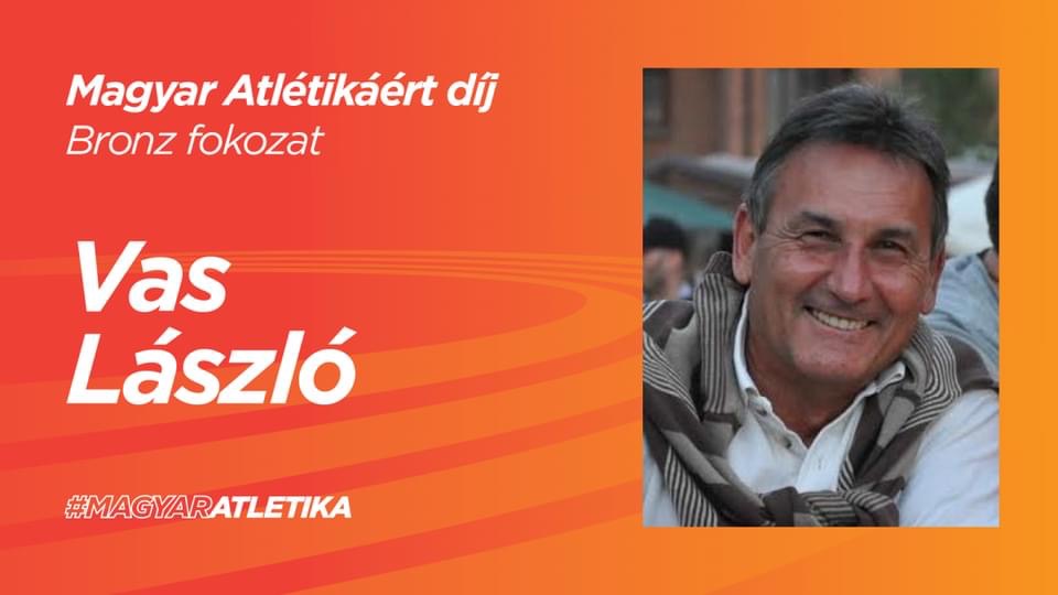 Vas László elismerése Nyíregyházi Egyetem
